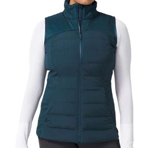 Lululemon Down For it All Vest in Submarine Green Size 2